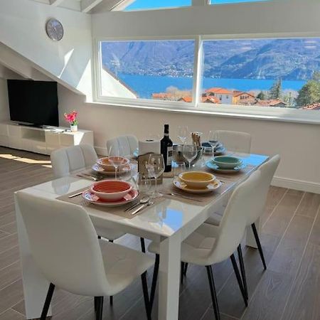 Apt. Aries - Penthouse Menaggio Kültér fotó